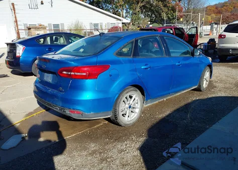 2016 Ford Focus Se из США, поврежденный, VIN 1FADP3F28GL243495